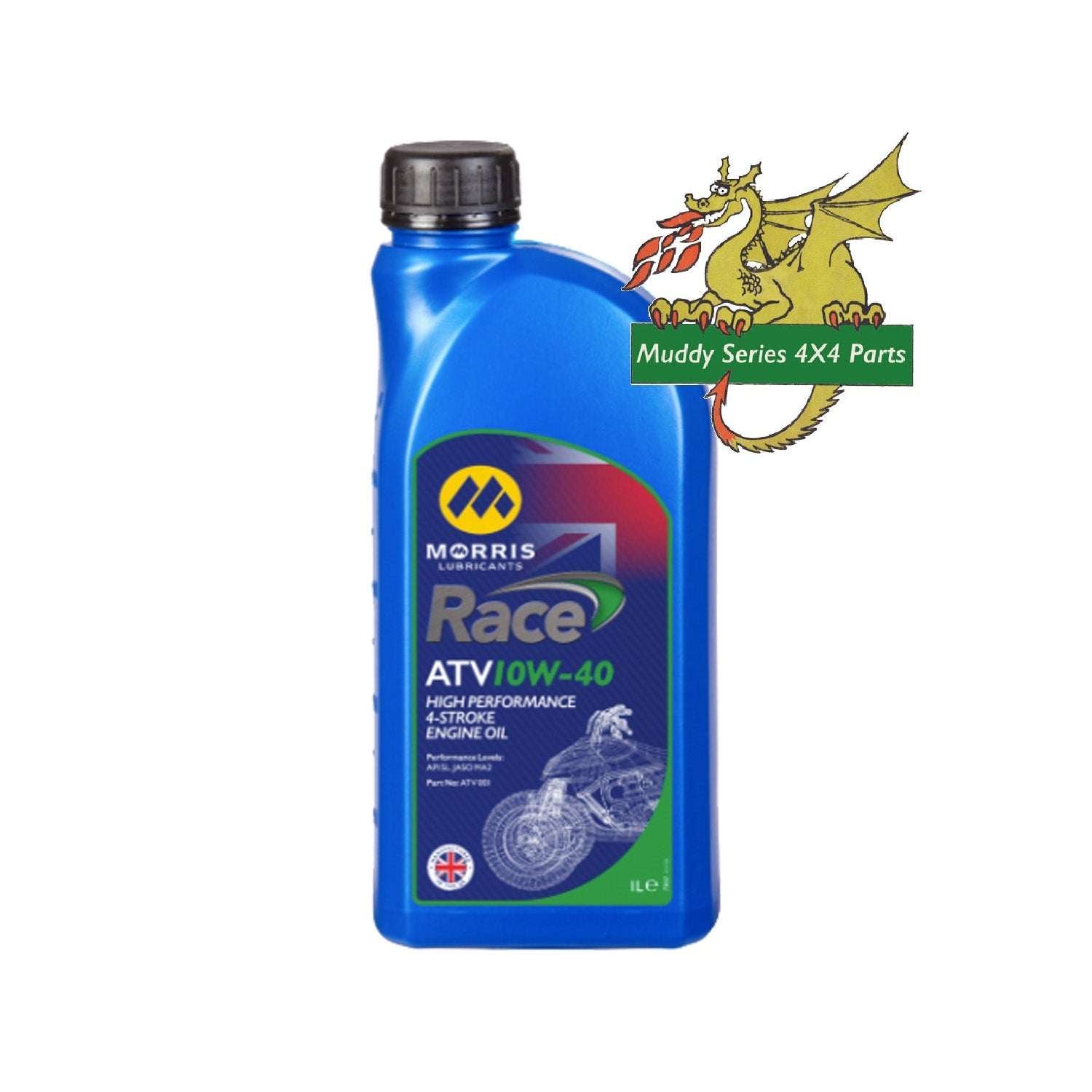Morris Oil Race ATV 10W-40 1 Litre Synthetic 4 Stroke ATV001