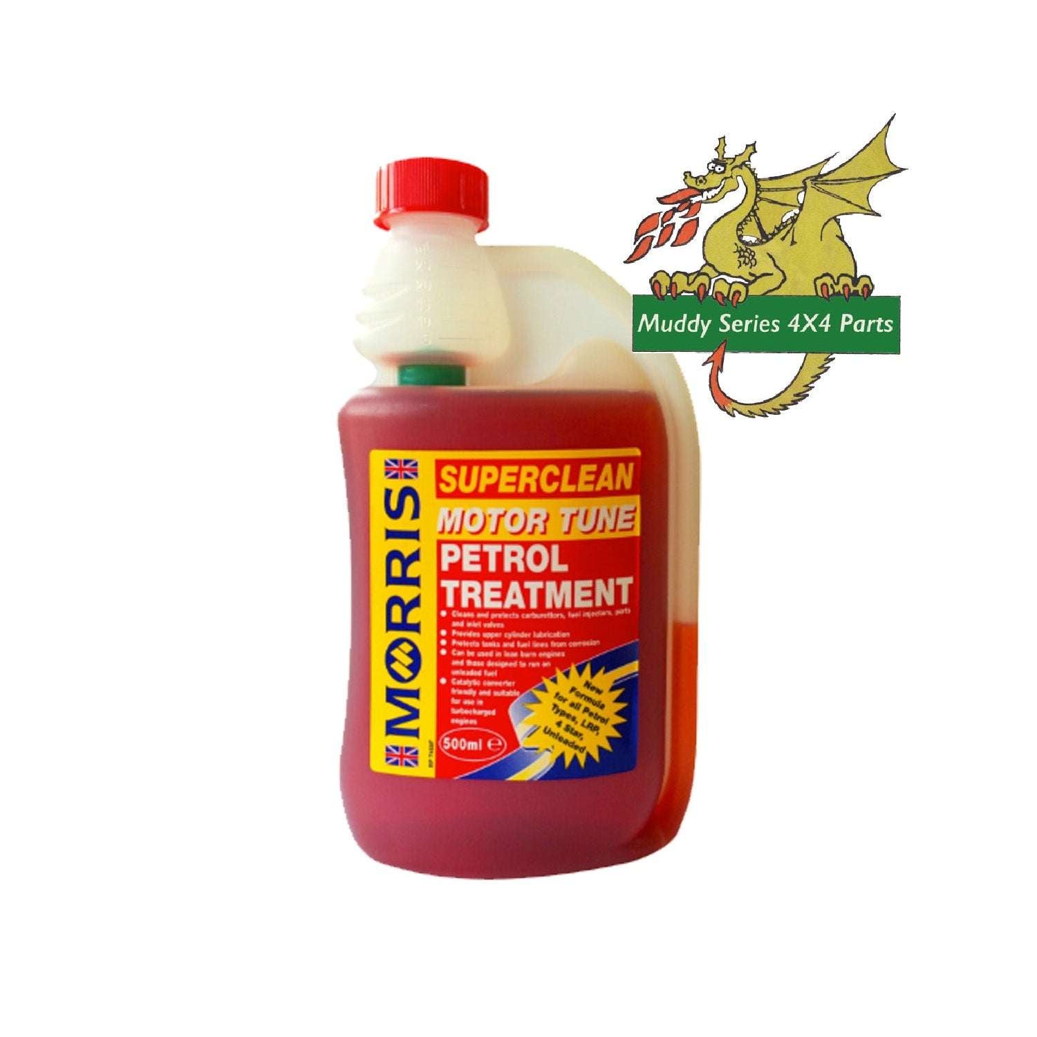 Morris Oil Superclean Motortune Petrol treatment Pet500 500ml bottle