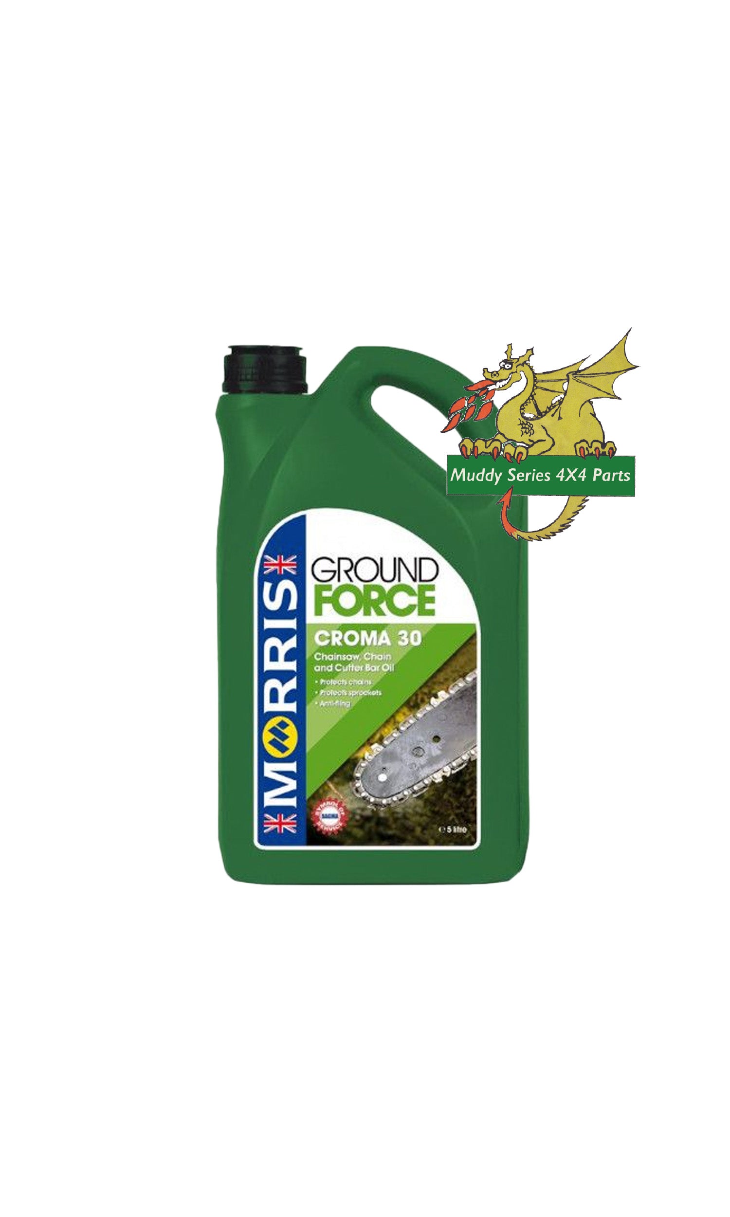 Morris Groundforce Croma 30 Chainsaw Bar Cutter Chain Oil CRO025 25 Litre