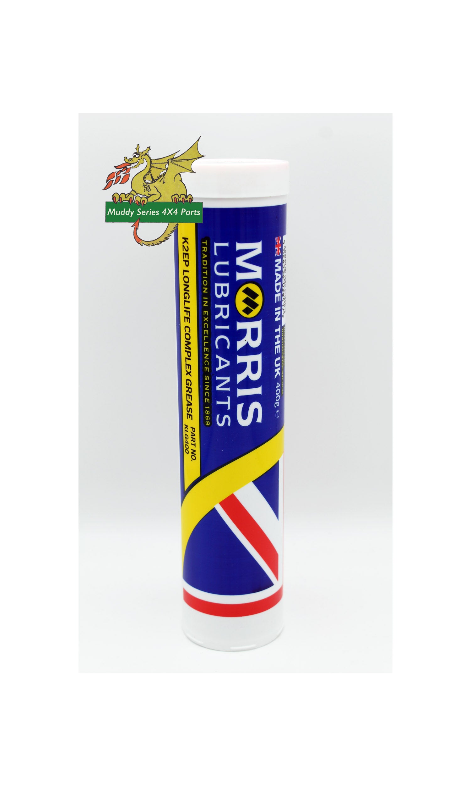 Morris Oils K2EP Premium Longlife Complex Red Lithium Grease KLG400