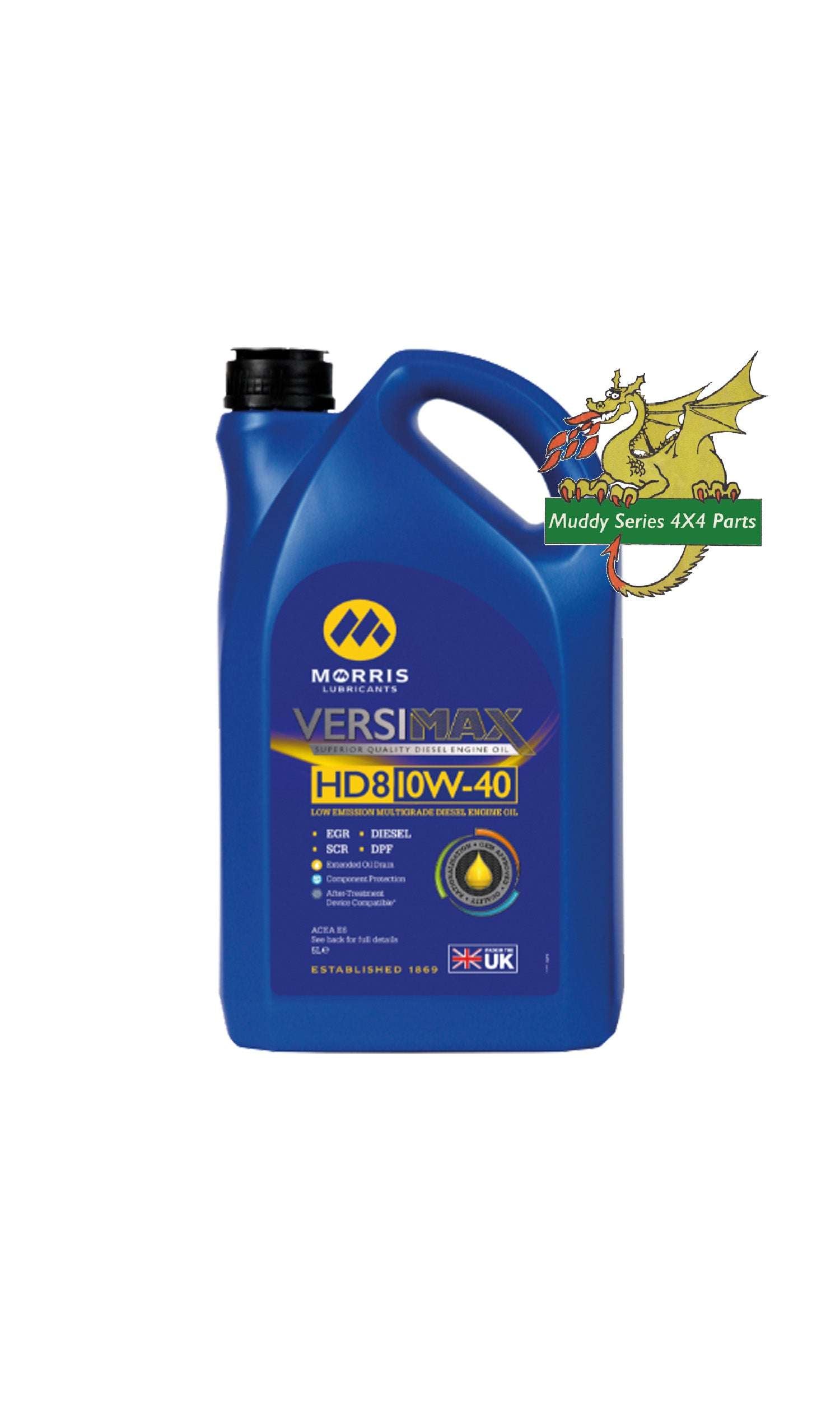 Morris Oil VERSIMAX HD8 10W-40 Multigrade Synthetic RUL005