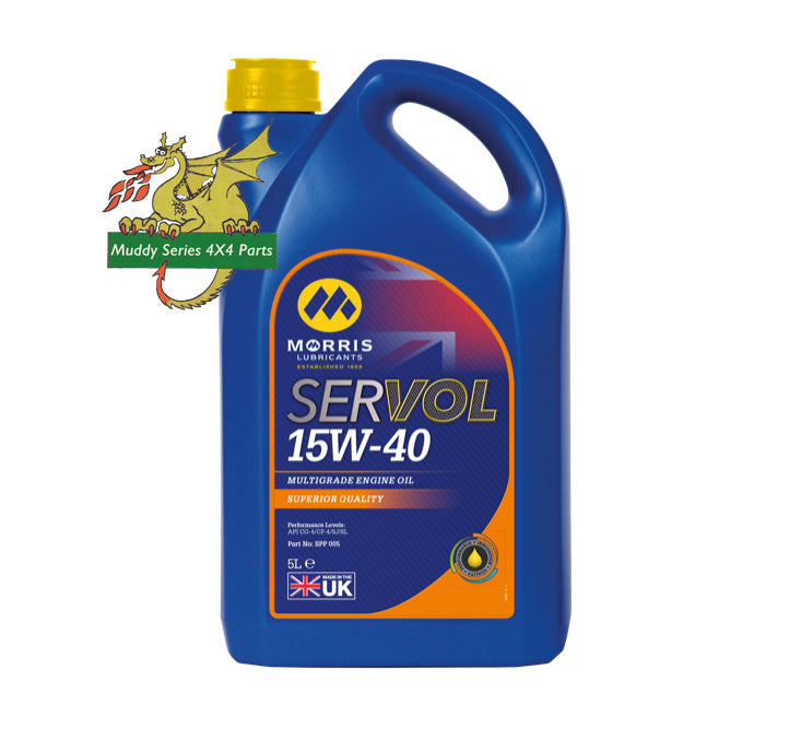 Morris Oil Servol 15W-40 Mineral Multigrade ACEA A3/B3 SPP005