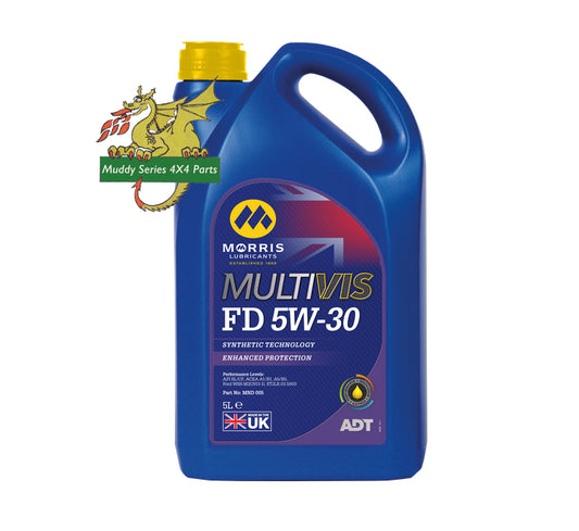 Morris Oils Multivis ADT FD 5W-30 Synthetic Engine Oil MND005