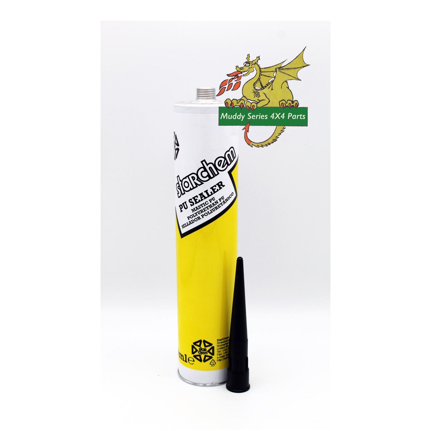 Starchem PU Sealer Black 310ml PUBLACK-310 Polyurathane Mastic