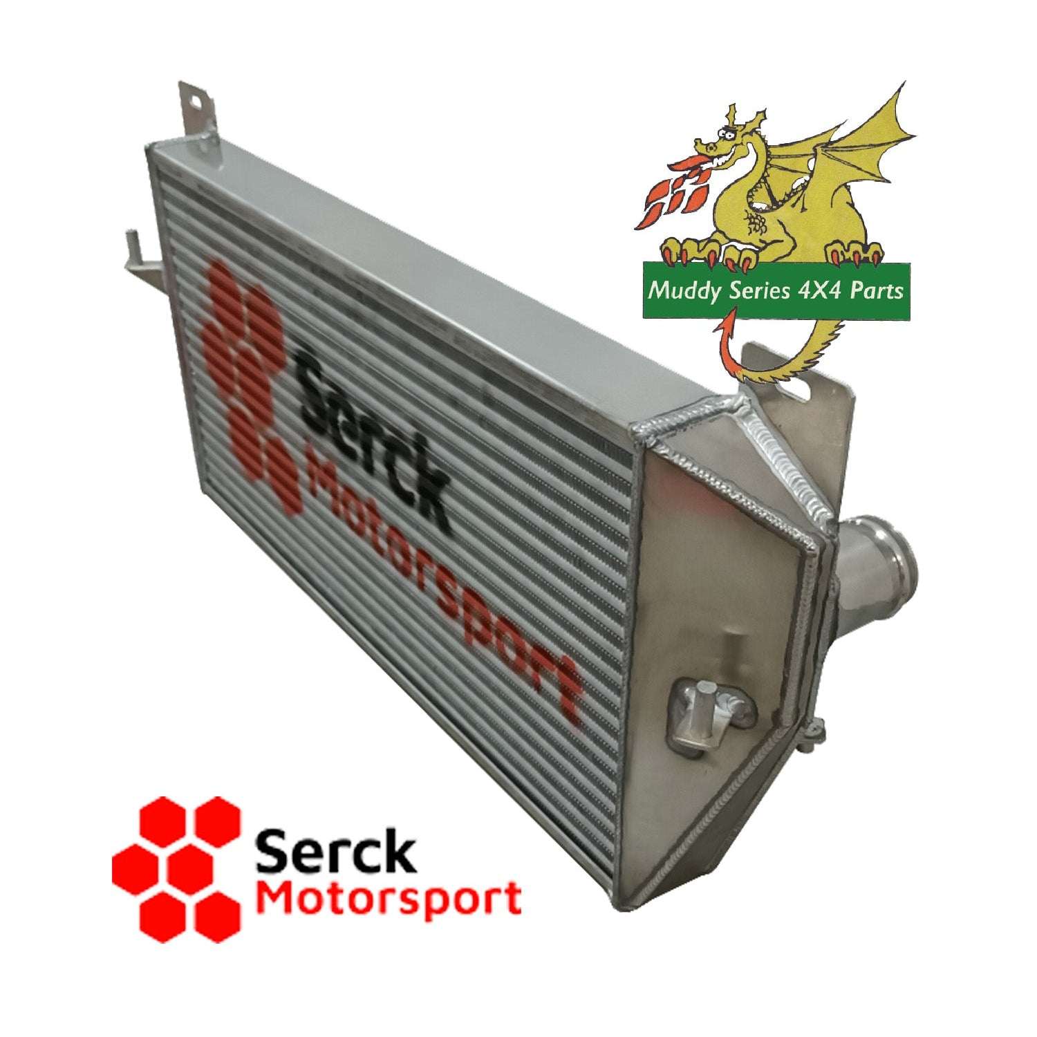 Serck Motorsport Performance Aluminium Intercooler for Land Rover Defender TD5 & Puma FAST ROAD SER7310001 LR017950