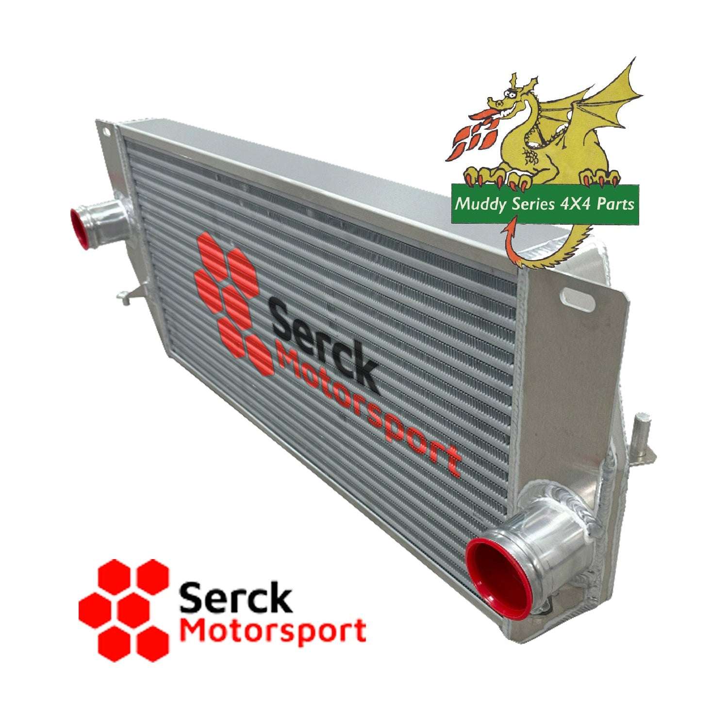 Serck Motorsport Performance Aluminium Intercooler for Land Rover Discovery 2 Automatic TD5 PCM100220 SER7310003
