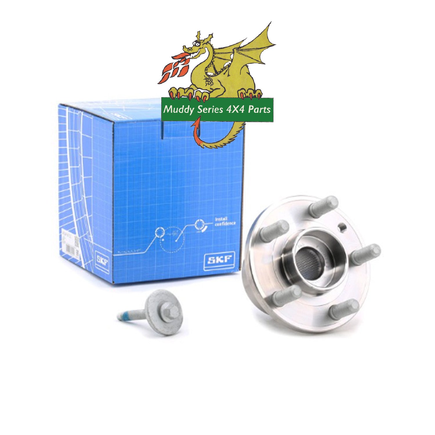 SKF Freelander 2 Front RH LH Wheel Bearing & Hub LR003157G