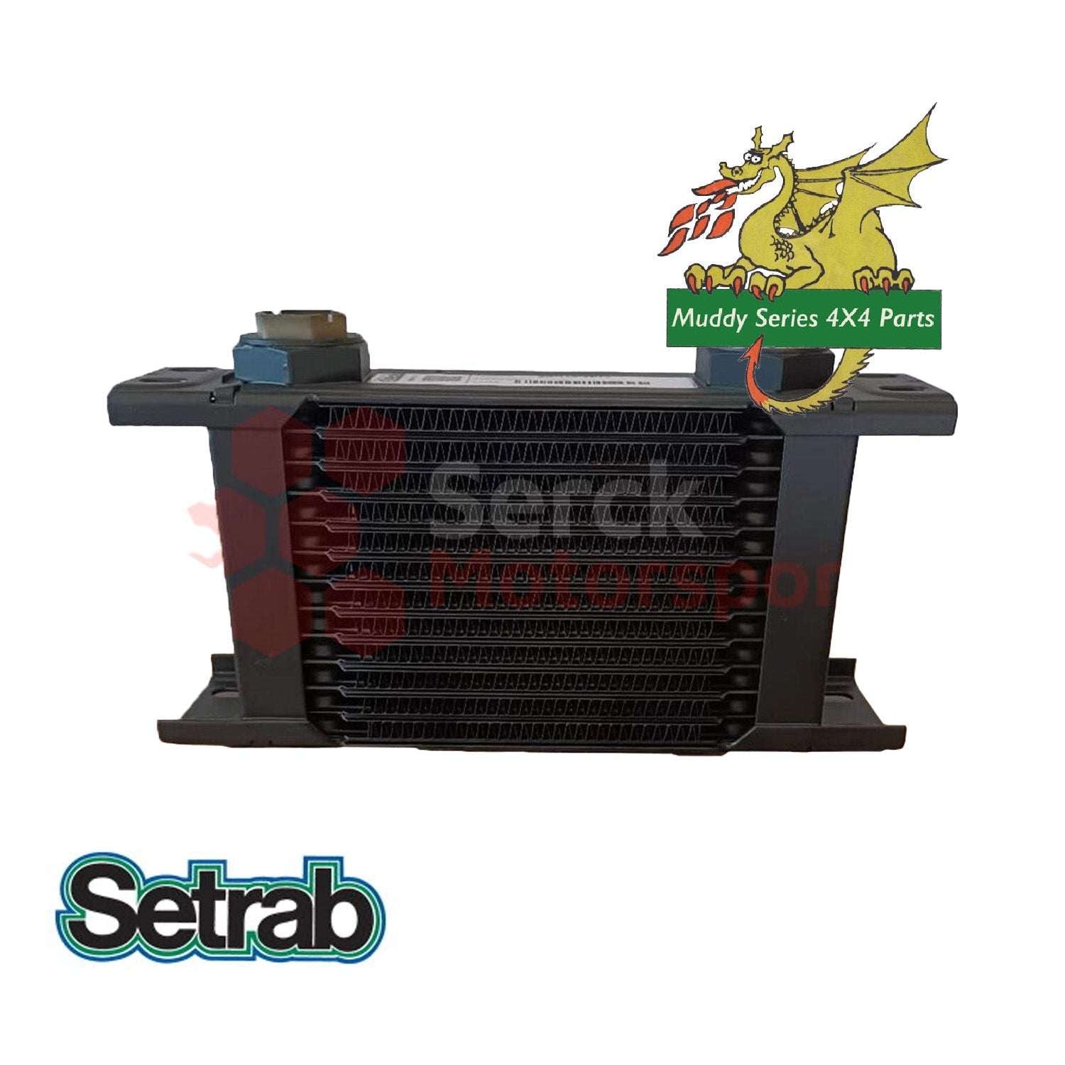 SETRAB ProLine 113 Series 1 Oil Cooler 210mm x 99mm 13 Row SRB50-113-7612