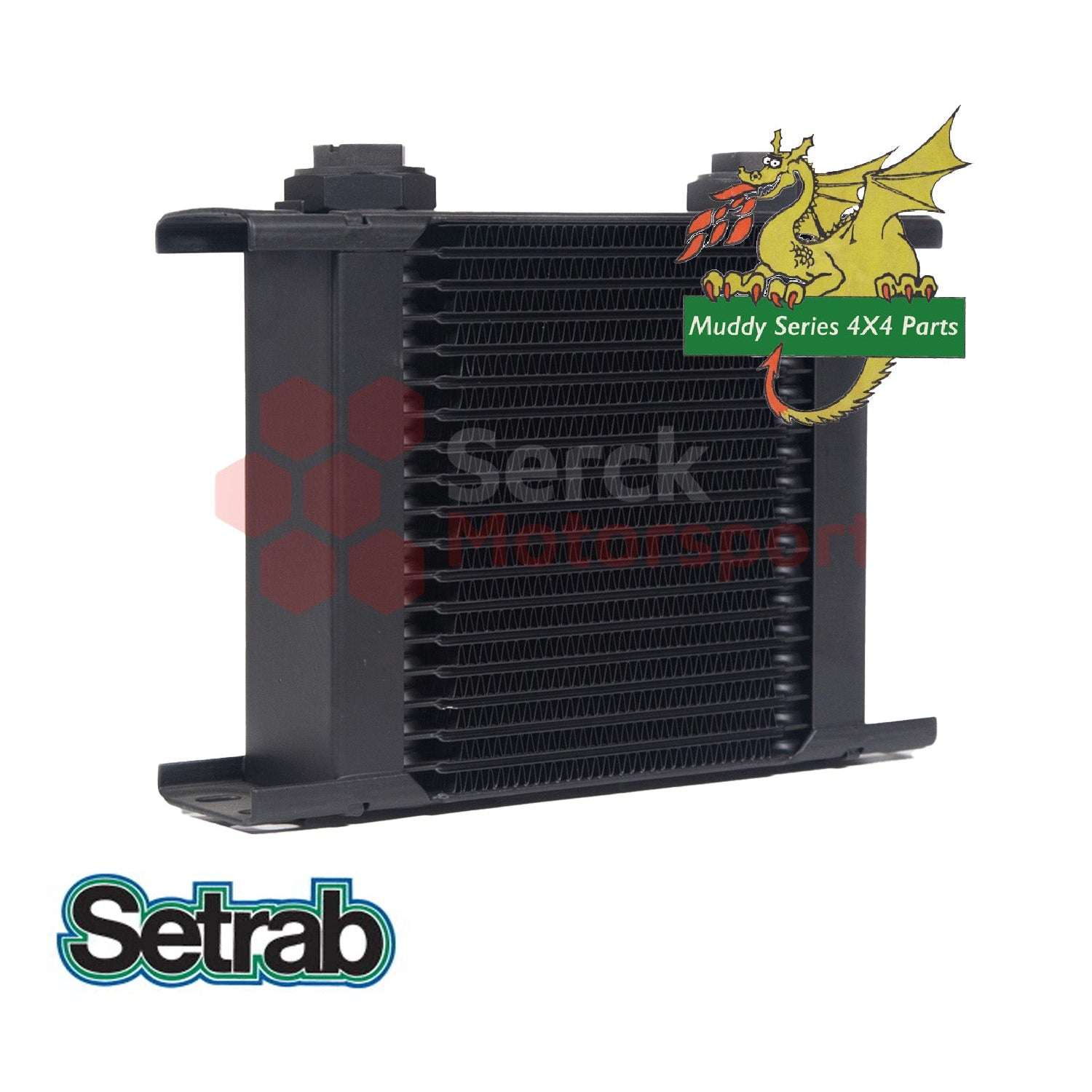 SETRAB ProLine STD 119 Series 1 Oil Cooler 210mm x 146mm 19 Row SRB50-119-7612