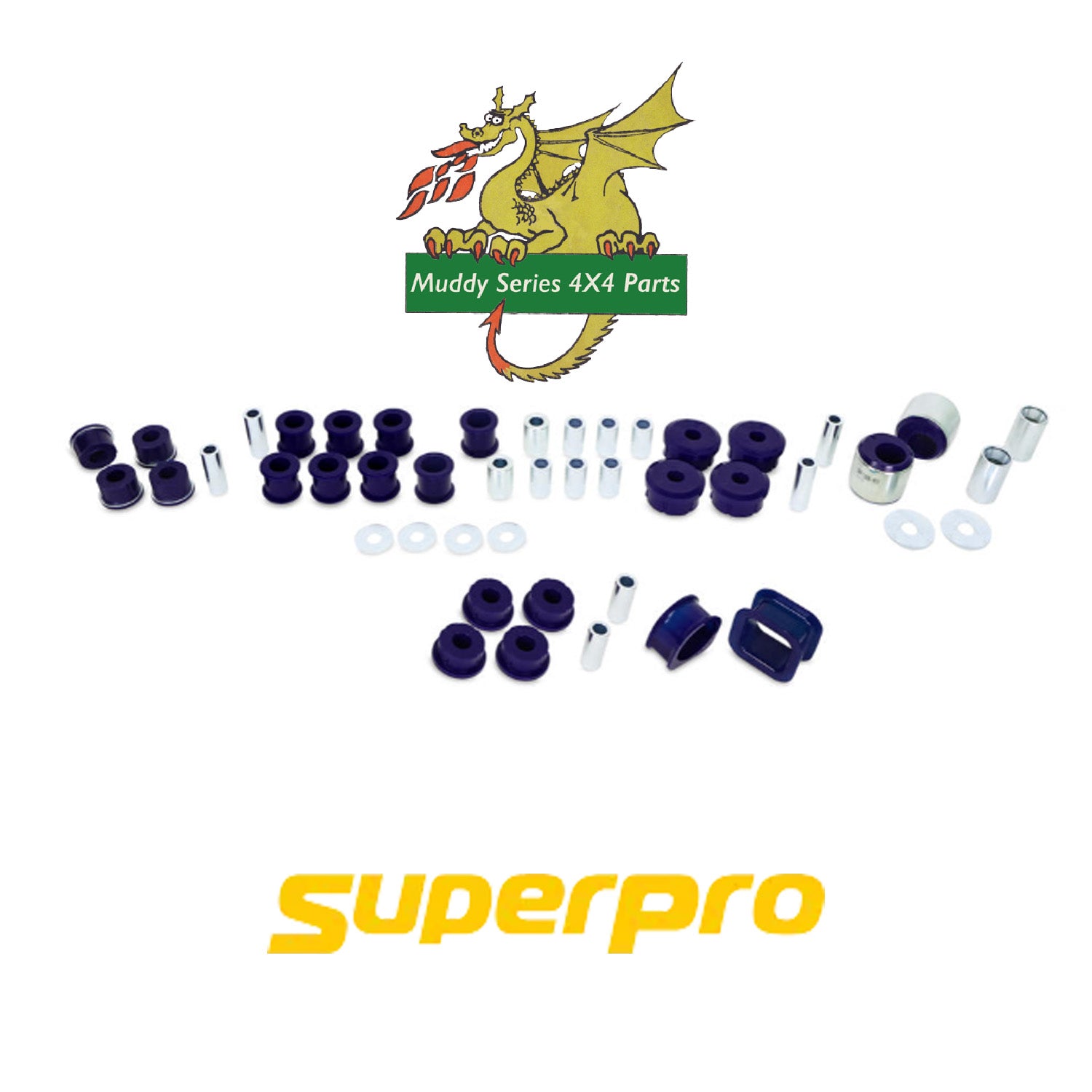 Superpro Subaru Impreza WRX STi GC, GF Sedan & Wagon Polyurethane Bush Kit KIT134K