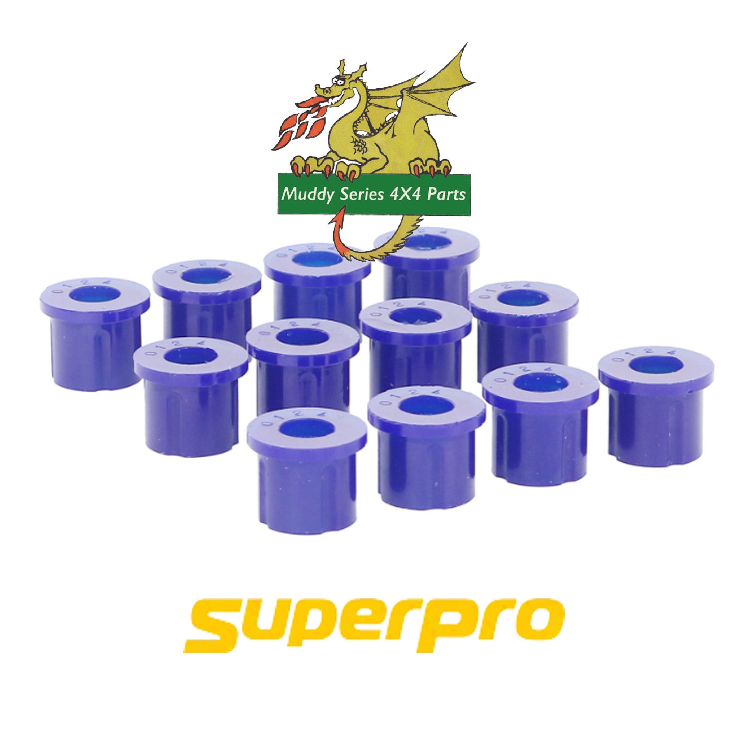 Superpro Morris Minor leaf Spring Polyurethane Bush Kit SPF0124K