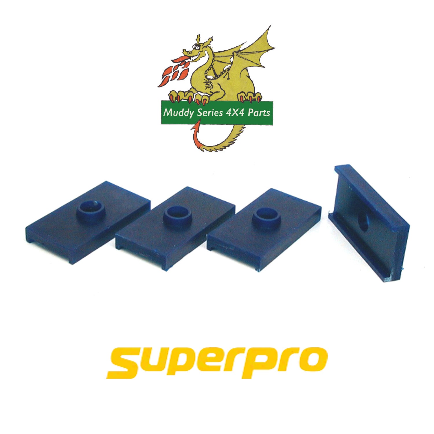 Superpro Morris Minor leaf Spring Saddle Polyurethane Bush Kit SPF0721K SUS712