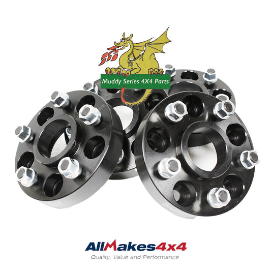 Land Rover Discovery & Range Rover Black Anodised wheel Spacer 30mm 5 x 120 PCD TF302B
