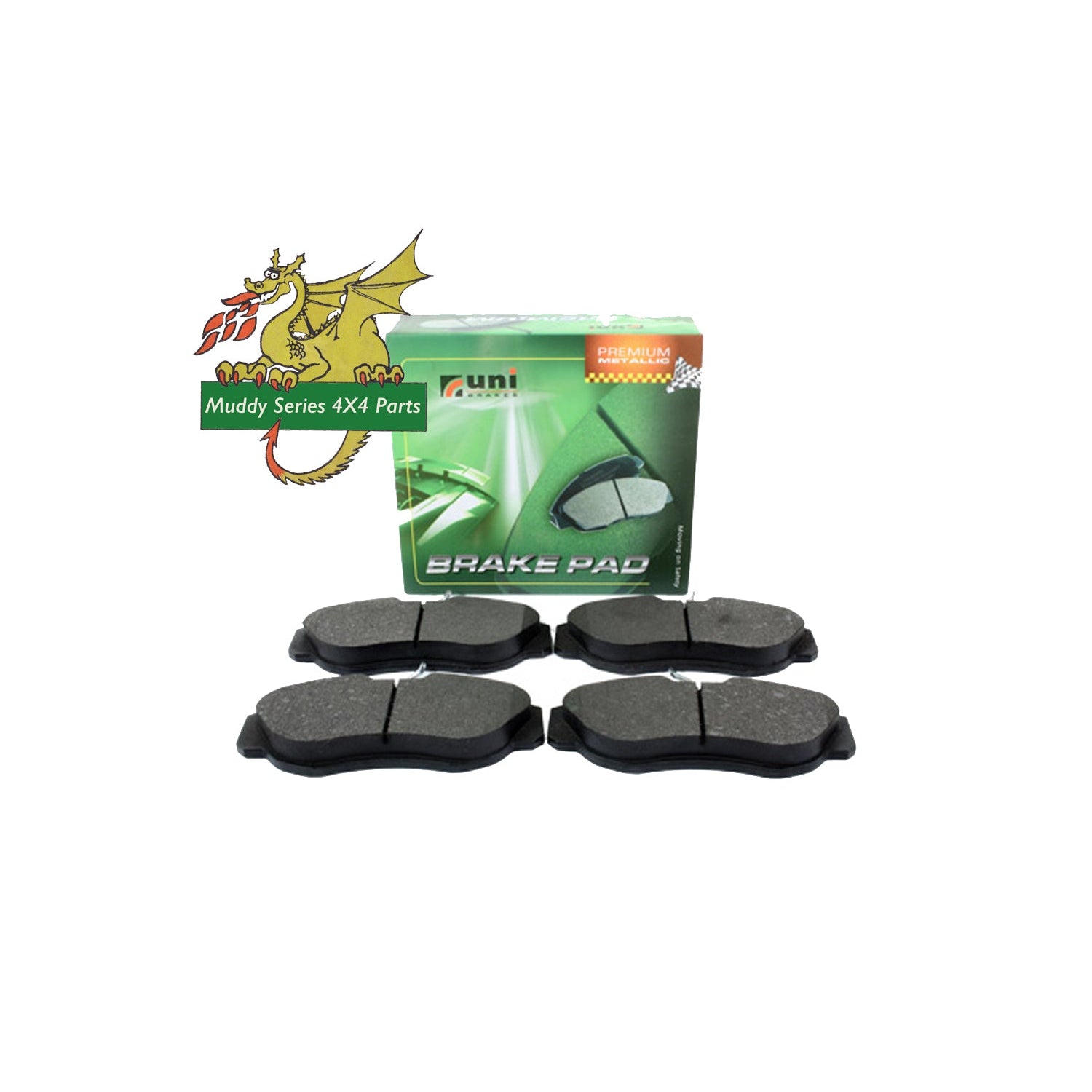 Unibrakes Front Brake Pads Discovery 2 P38 SFP500150