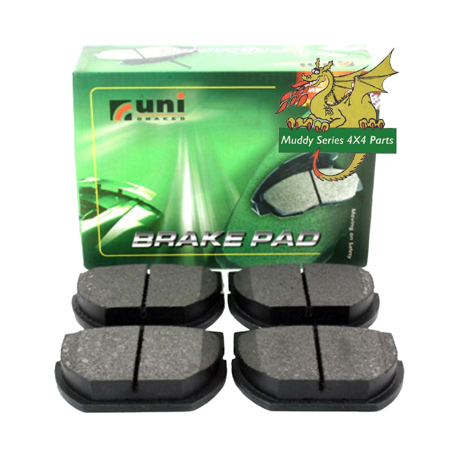 Unibrakes Defender 110 130 Rear Brake Pads Solid Disc SFP000250