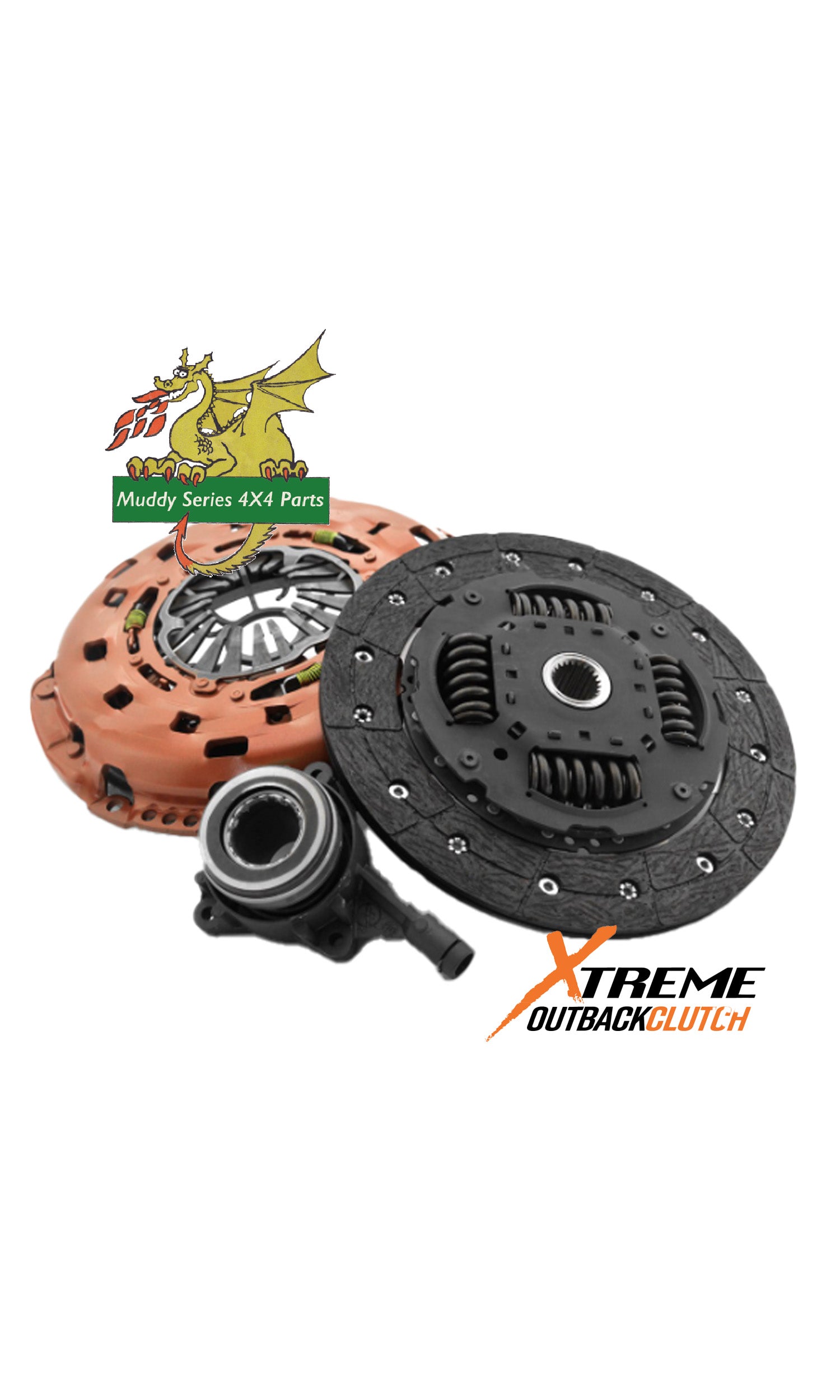 Xtreme Outback Heavy Duty Clutch Kit TD5 Organic 500Nm 1000Kg KLR27025-1A