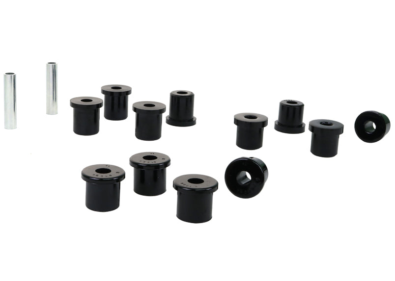 Spring - Eye Front/Rear & Shackle Bushing - Rear