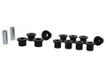 Rear Complete Rear Leaf Spring Bushing Kit